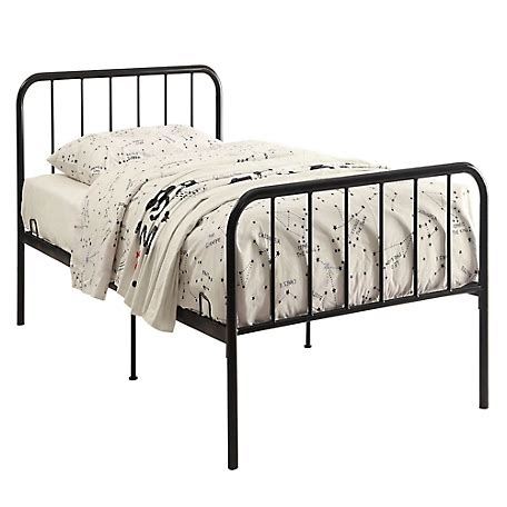 4d concepts bed in a box metal bed|4D Concepts Bed in a Box, Twin, Black .